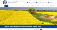 Desktop Screenshot of euroregion-viadrina.pl